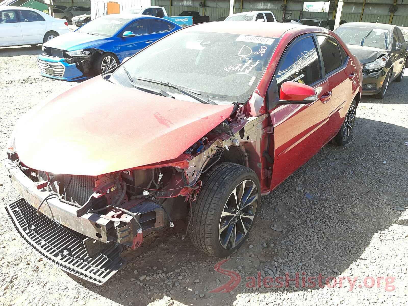 2T1BURHEXHC774355 2017 TOYOTA COROLLA