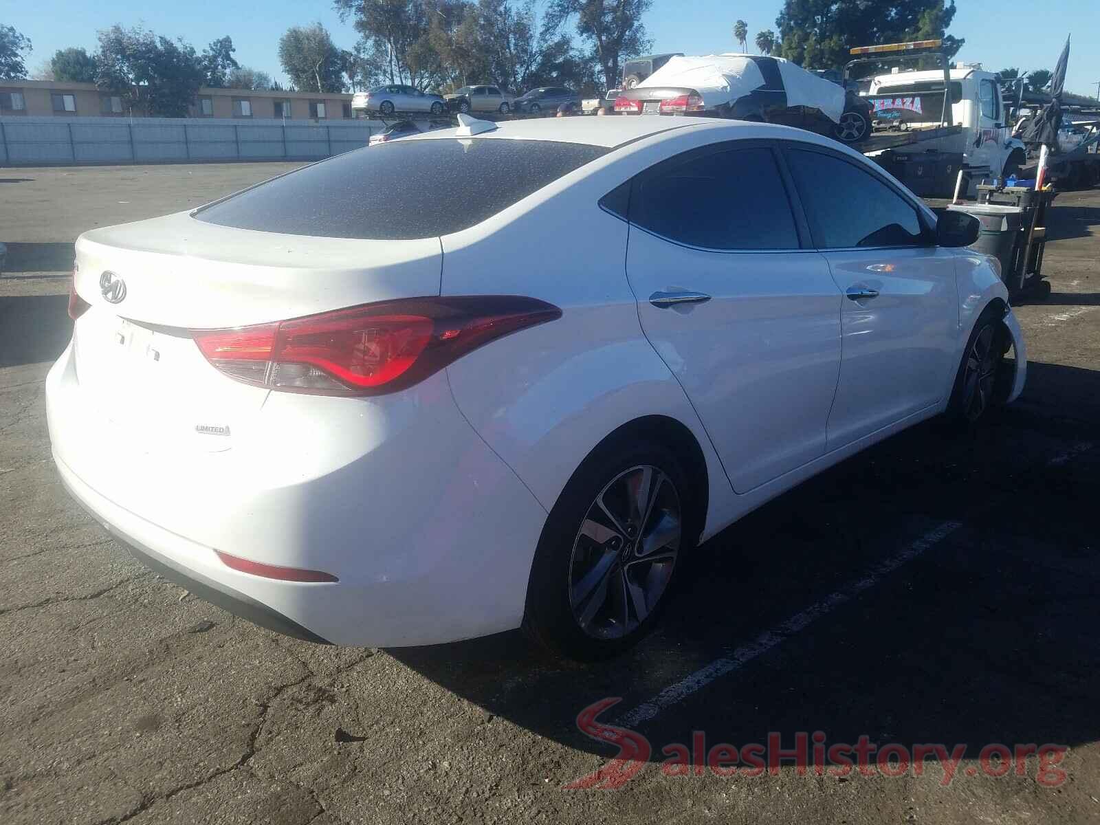 5NPDH4AE6GH716023 2016 HYUNDAI ELANTRA