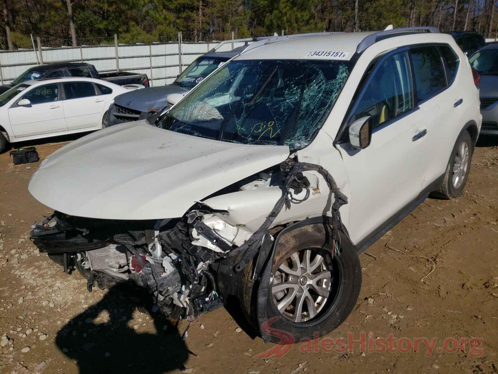 KNMAT2MT7HP507850 2017 NISSAN ROGUE