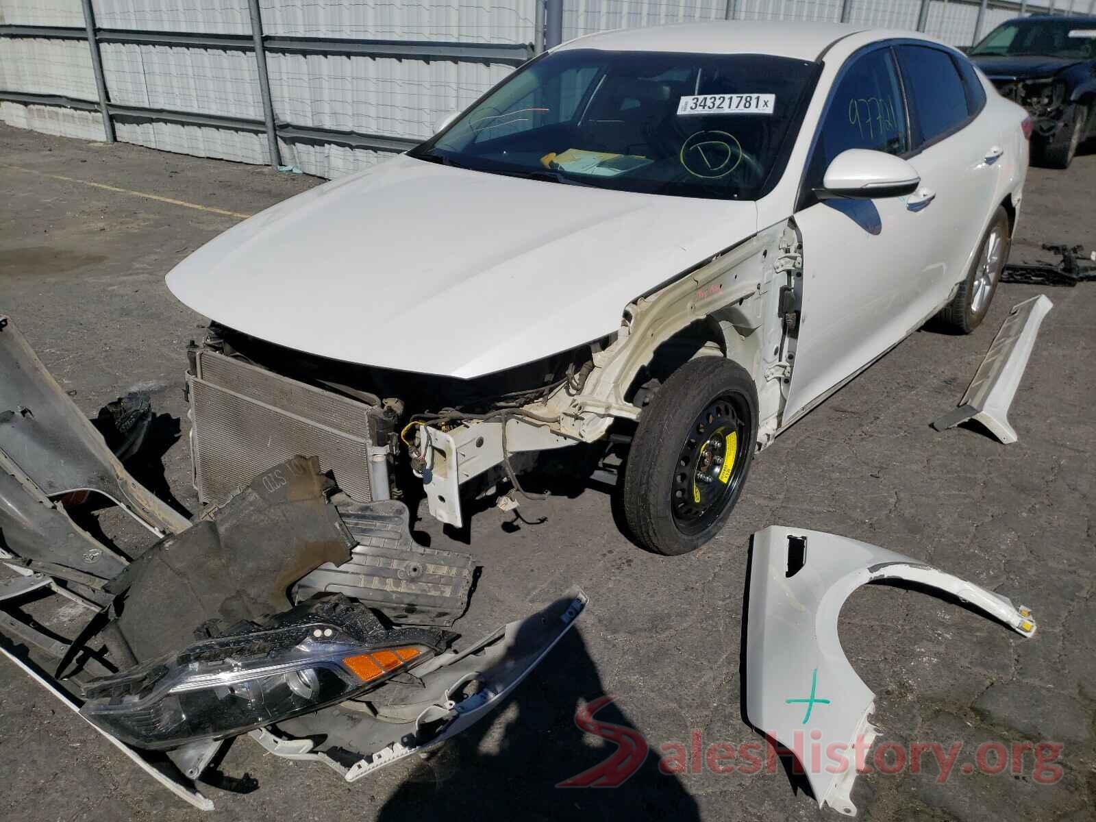 KNAGT4L37G5085223 2016 KIA OPTIMA