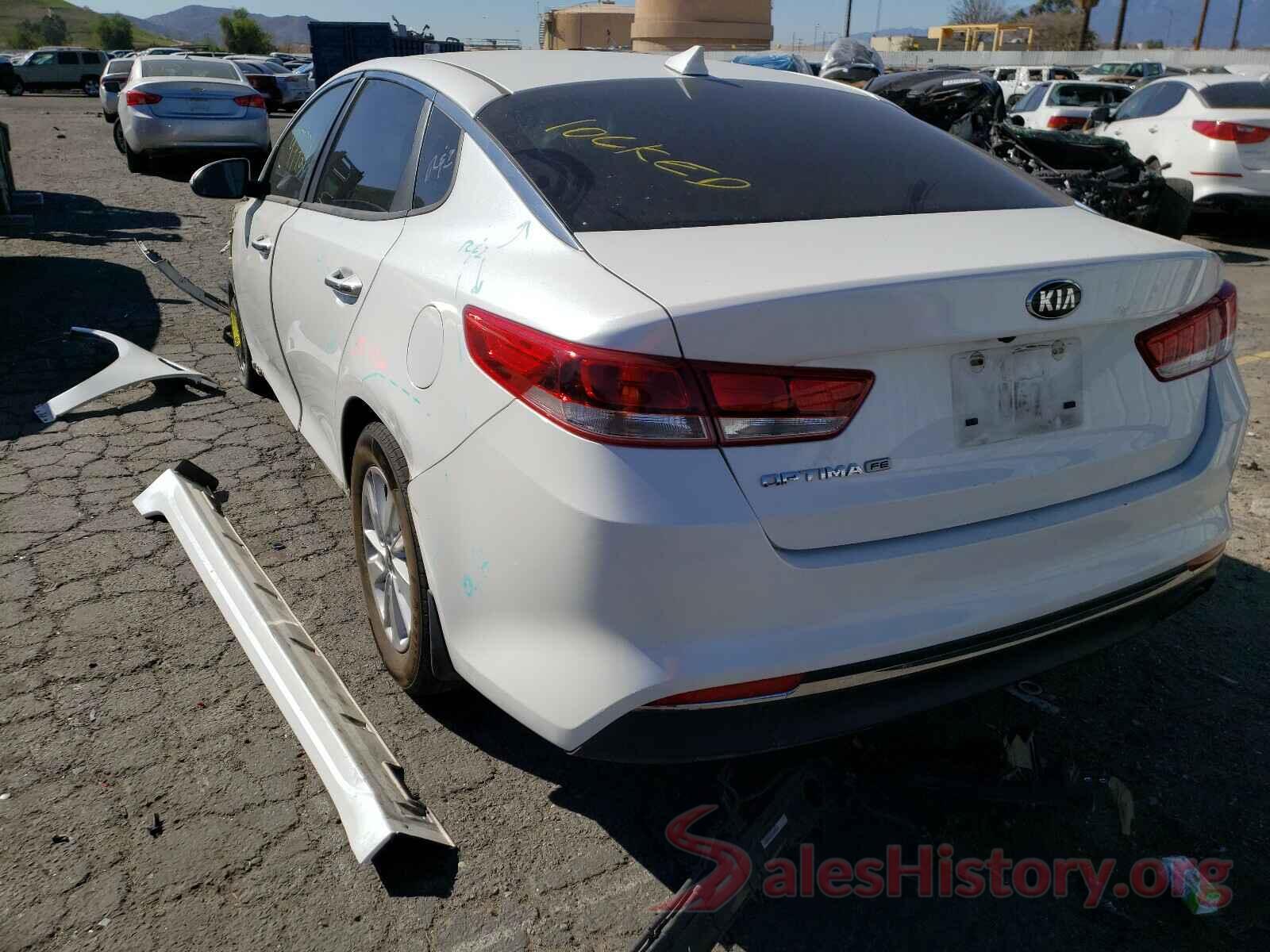 KNAGT4L37G5085223 2016 KIA OPTIMA