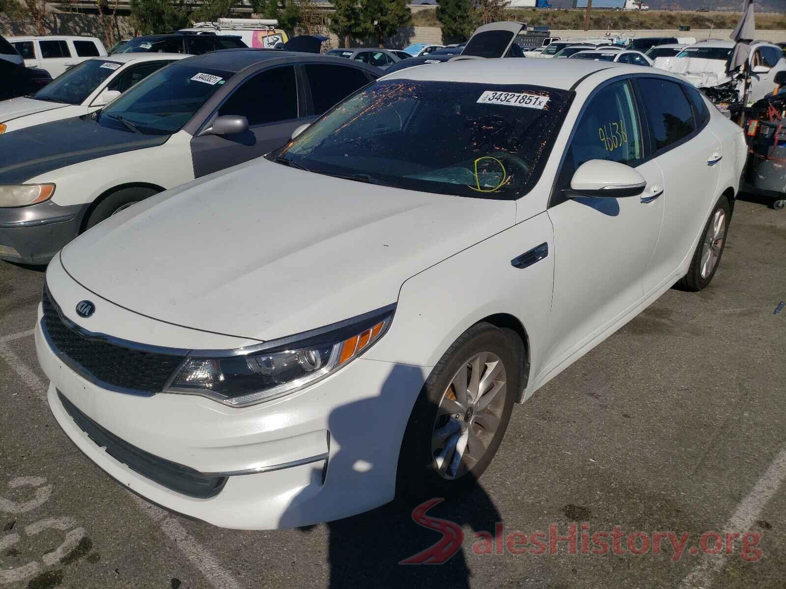 5XXGT4L33GG004118 2016 KIA OPTIMA