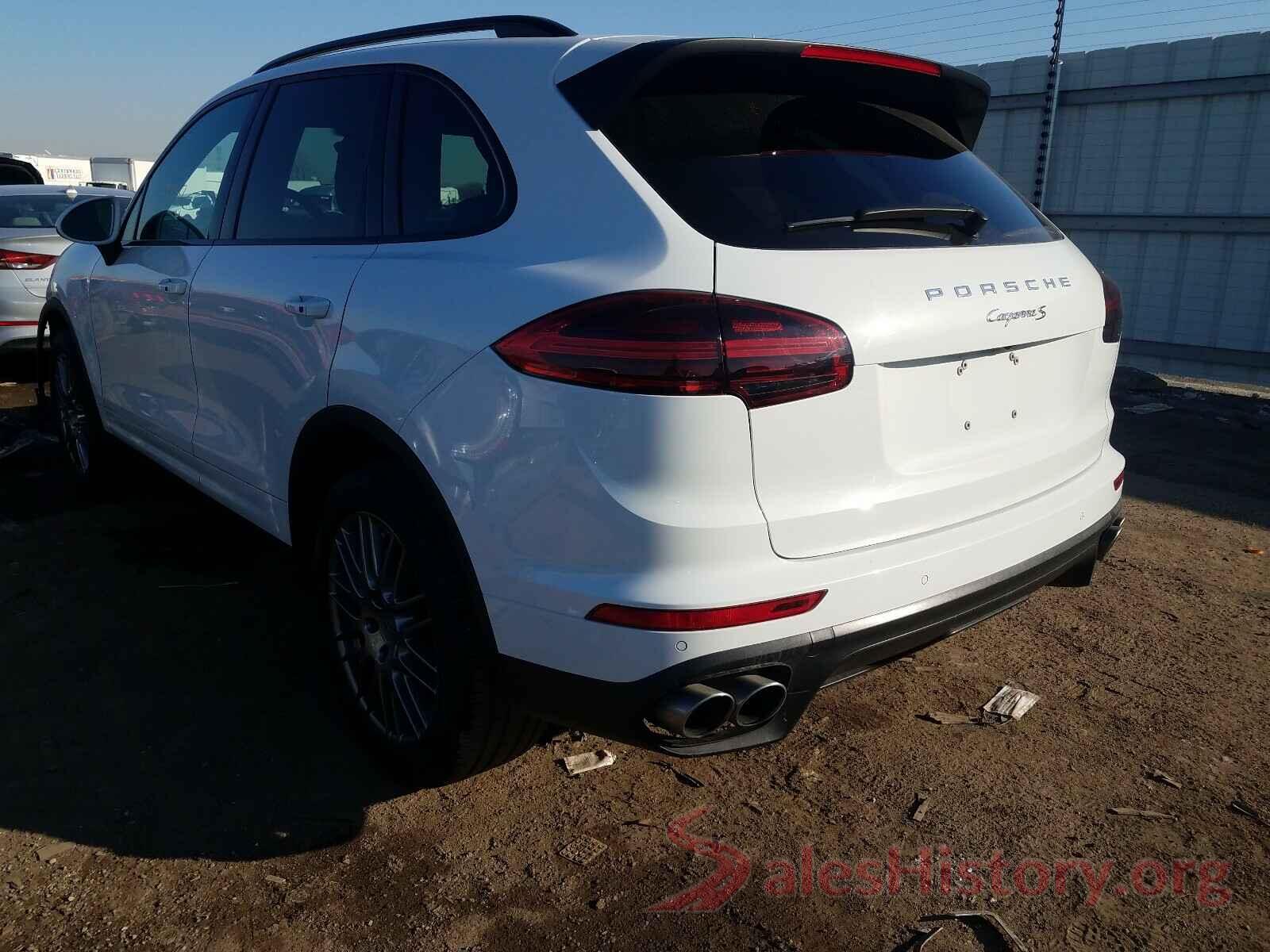 WP1AB2A20HLA52571 2017 PORSCHE CAYENNE