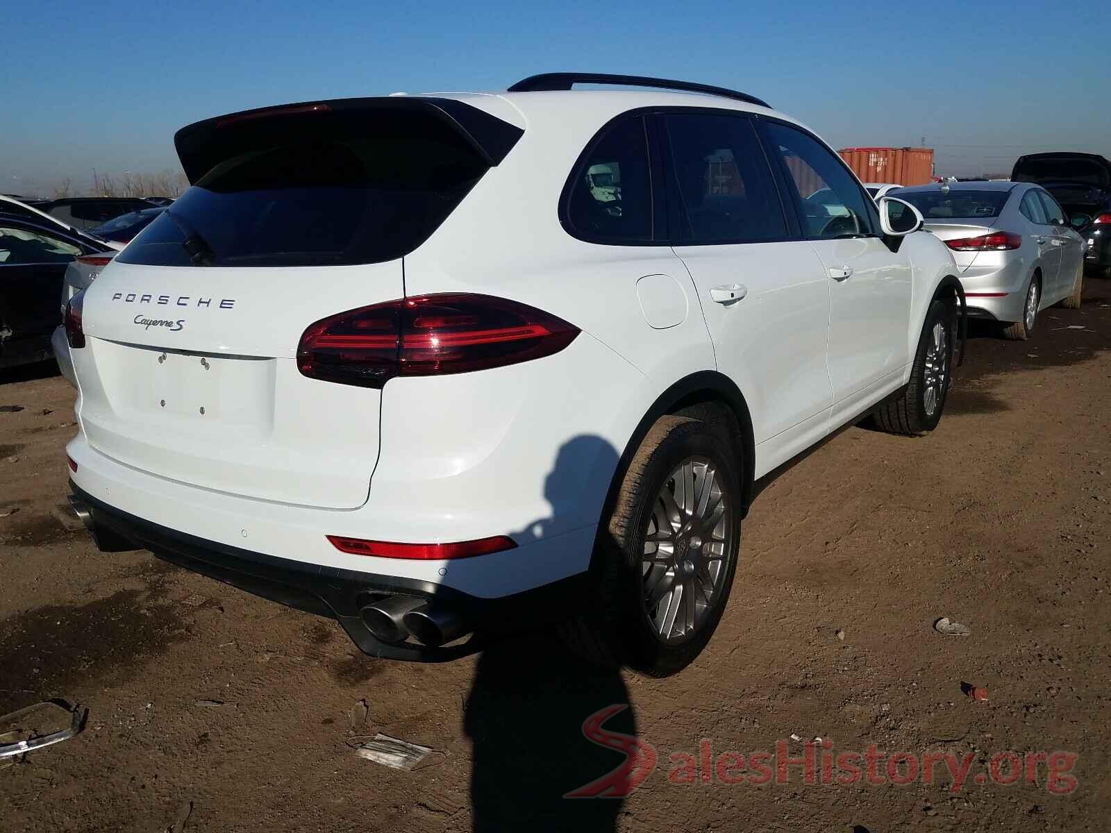 WP1AB2A20HLA52571 2017 PORSCHE CAYENNE