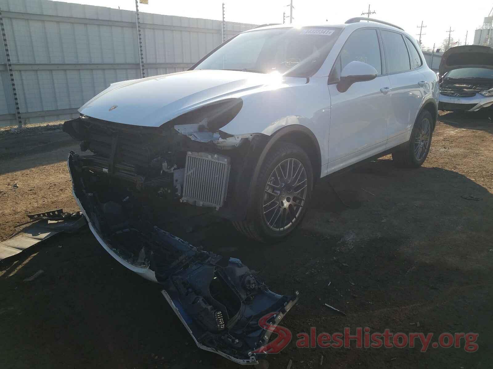 WP1AB2A20HLA52571 2017 PORSCHE CAYENNE