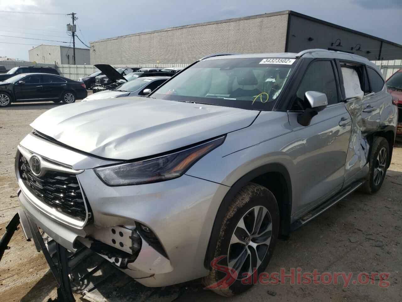 5TDHZRBH3MS523726 2021 TOYOTA HIGHLANDER