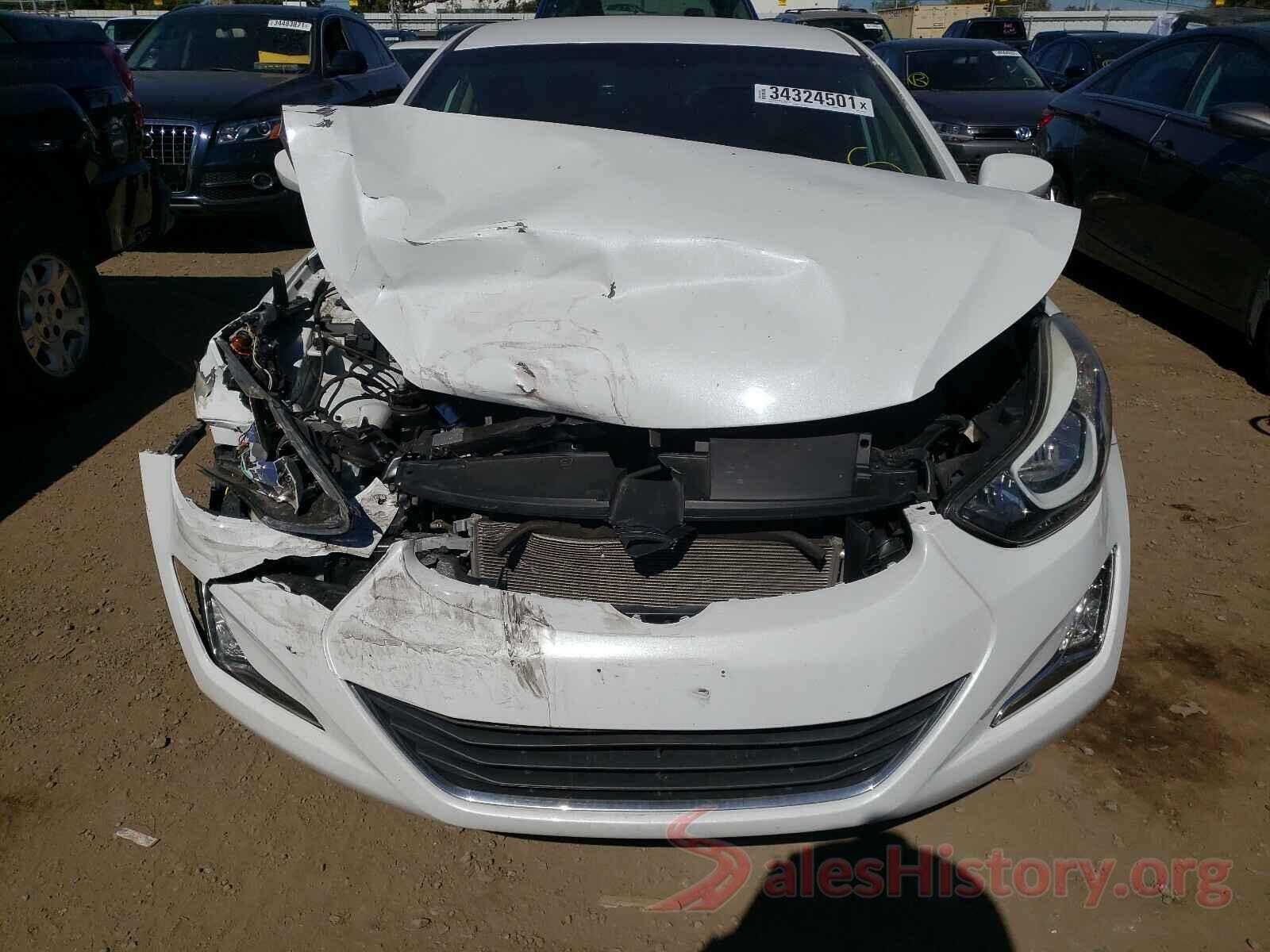 5NPDH4AE7GH670315 2016 HYUNDAI ELANTRA