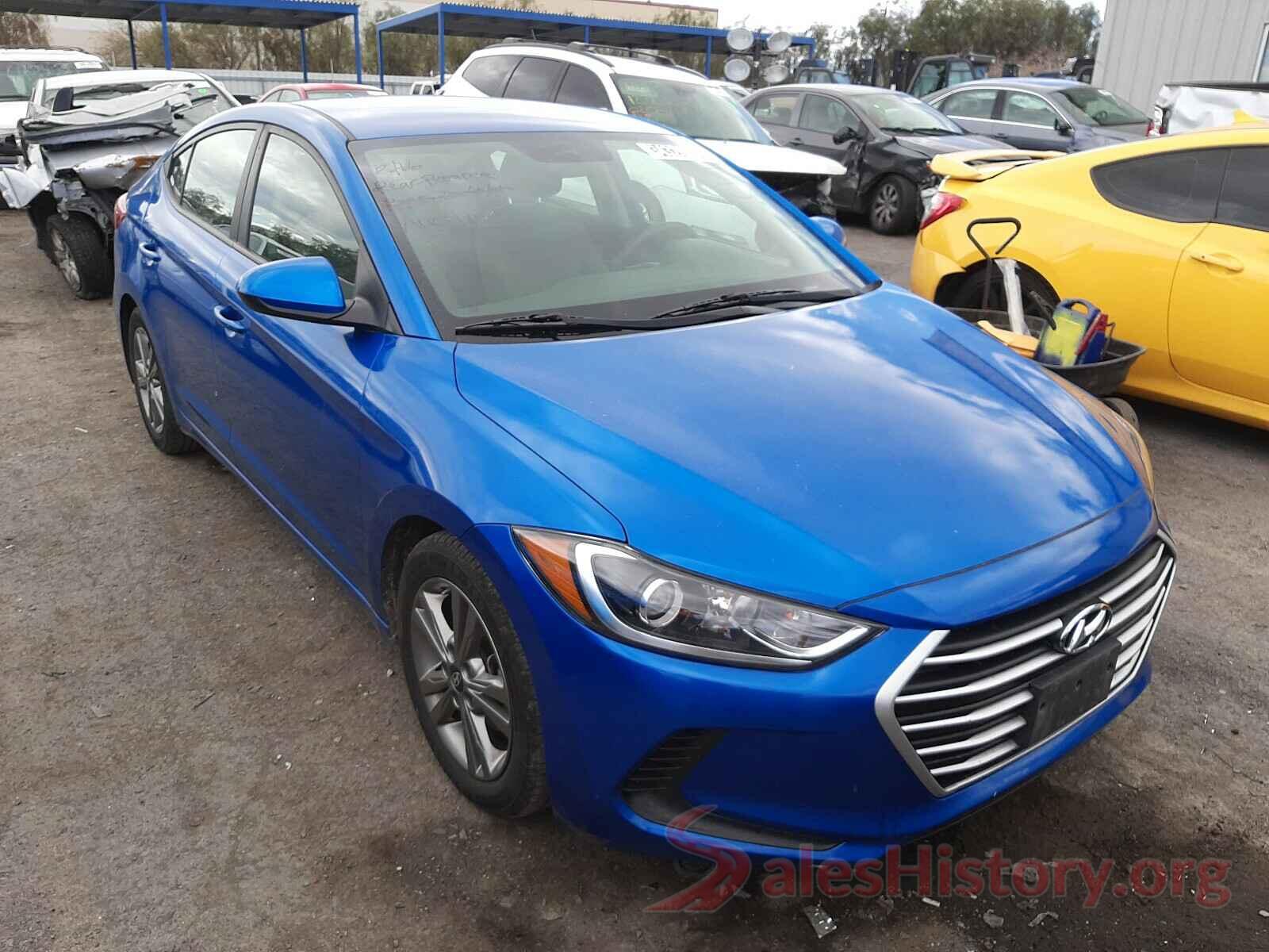 5NPD84LF4JH351581 2018 HYUNDAI ELANTRA