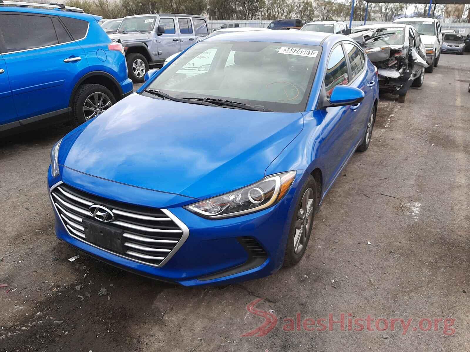 5NPD84LF4JH351581 2018 HYUNDAI ELANTRA