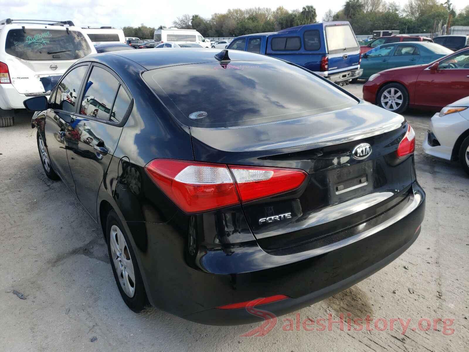 KNAFK4A68G5542603 2016 KIA FORTE