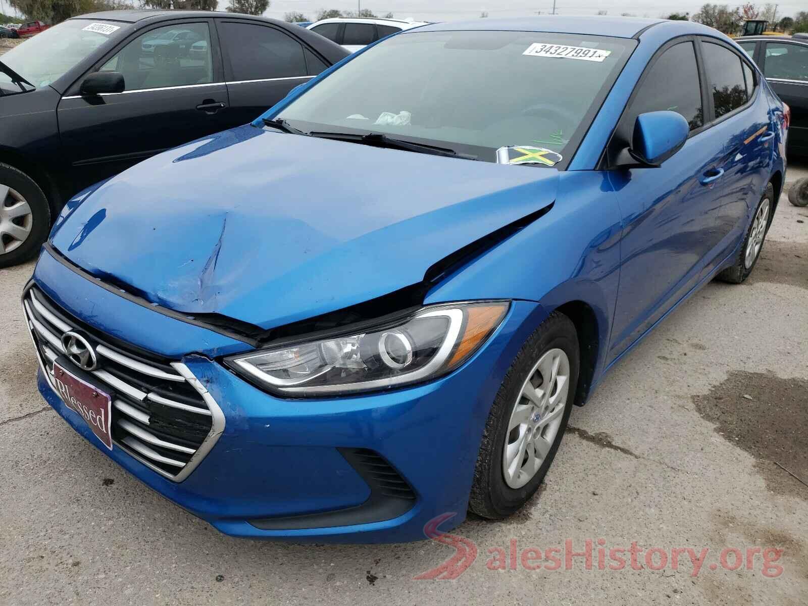 5NPD74LF4HH071429 2017 HYUNDAI ELANTRA