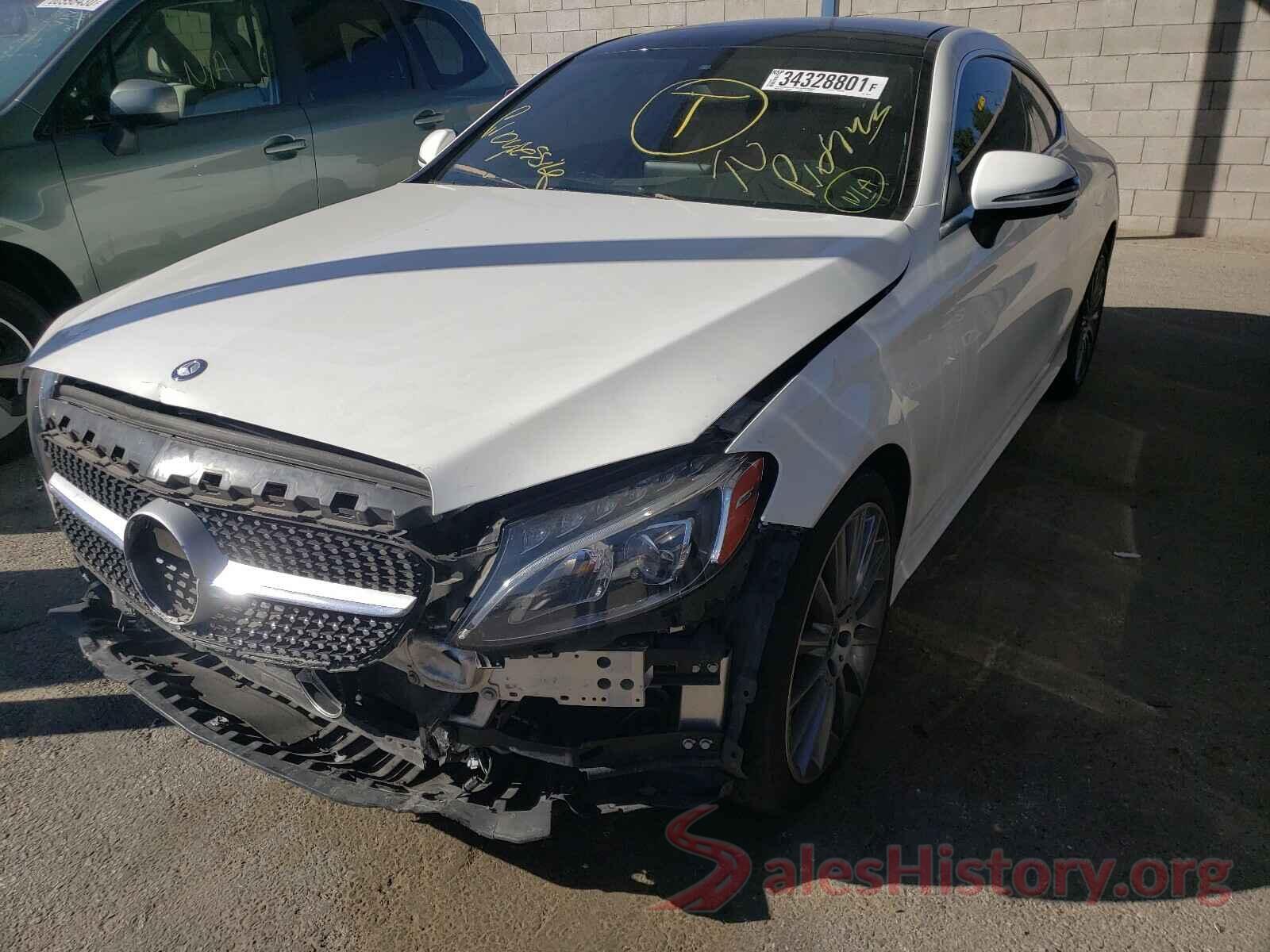 WDDWJ4JB2HF508144 2017 MERCEDES-BENZ C CLASS