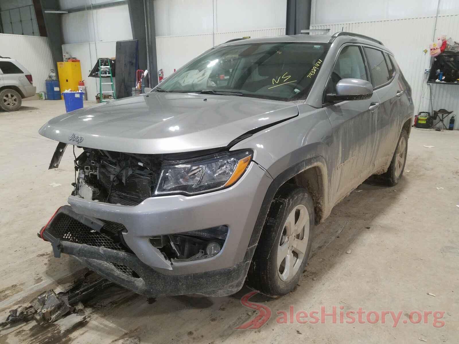 3C4NJDBB7KT729059 2019 JEEP COMPASS