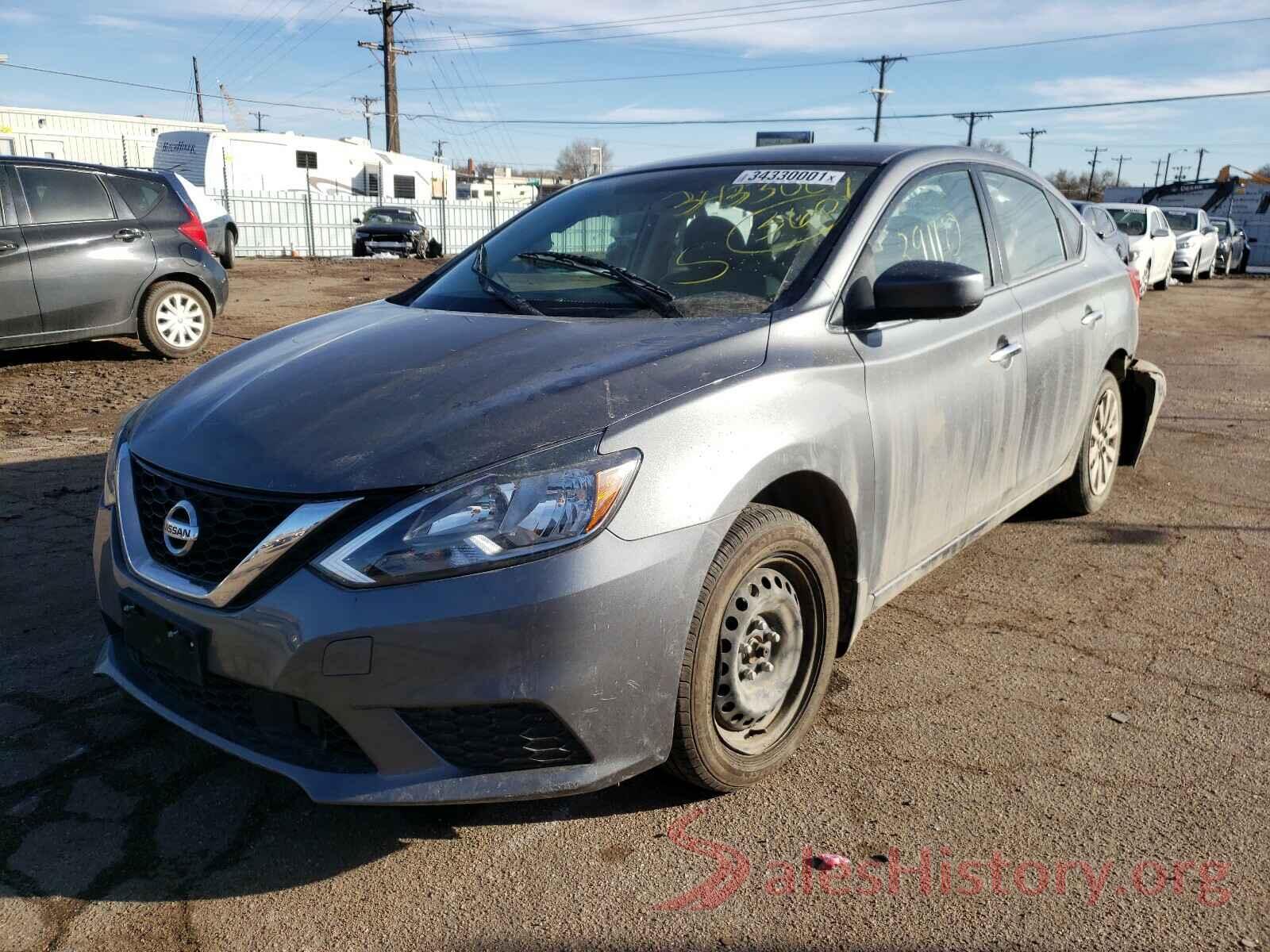 3N1AB7AP2KY215944 2019 NISSAN SENTRA