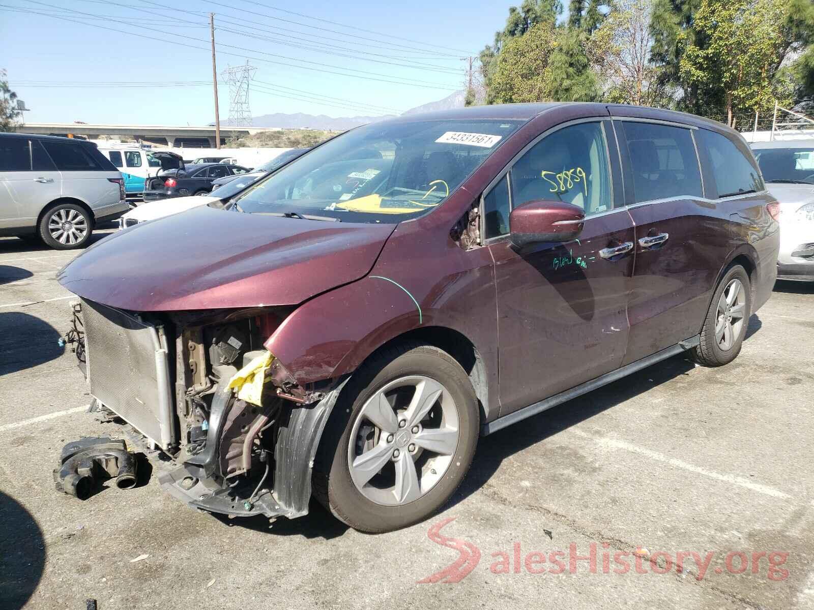 5FNRL6H5XJB094389 2018 HONDA ODYSSEY