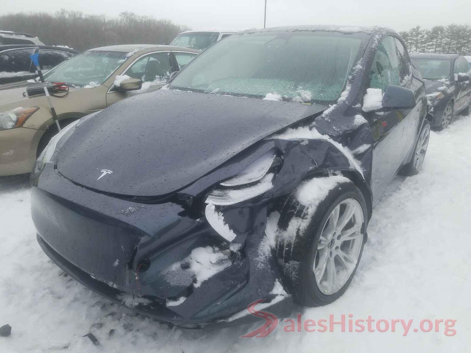 5YJYGDEE8LF048037 2020 TESLA MODEL Y