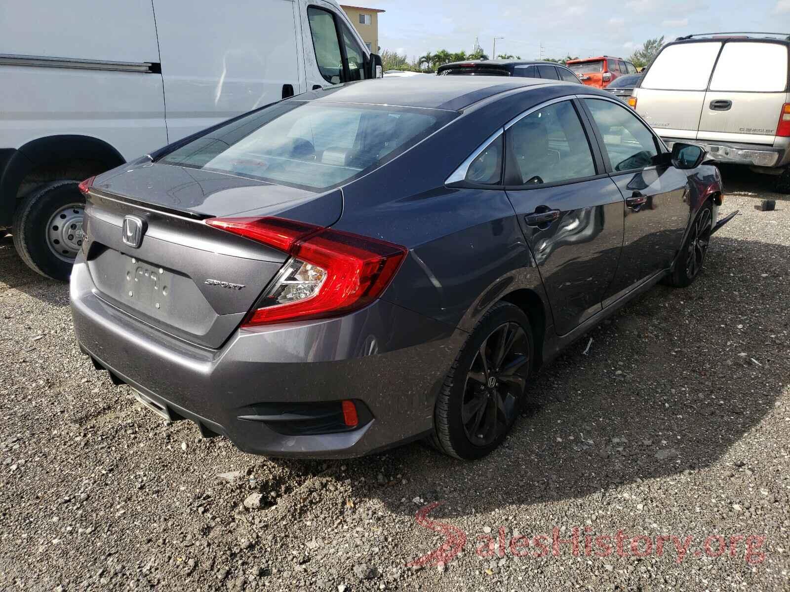 2HGFC2F81KH581146 2019 HONDA CIVIC