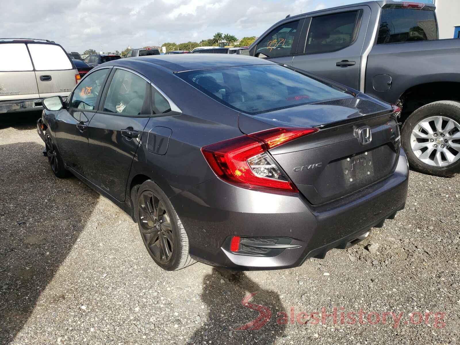 2HGFC2F81KH581146 2019 HONDA CIVIC