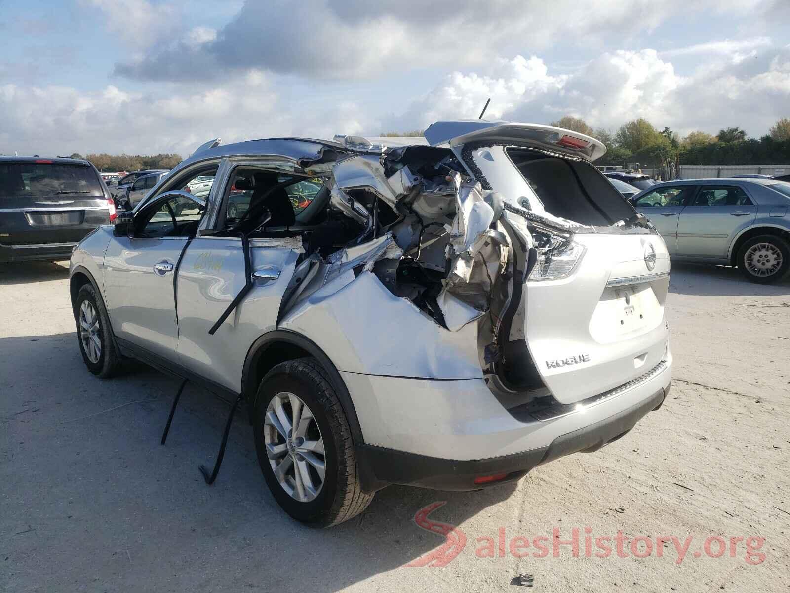 KNMAT2MV3GP603636 2016 NISSAN ROGUE