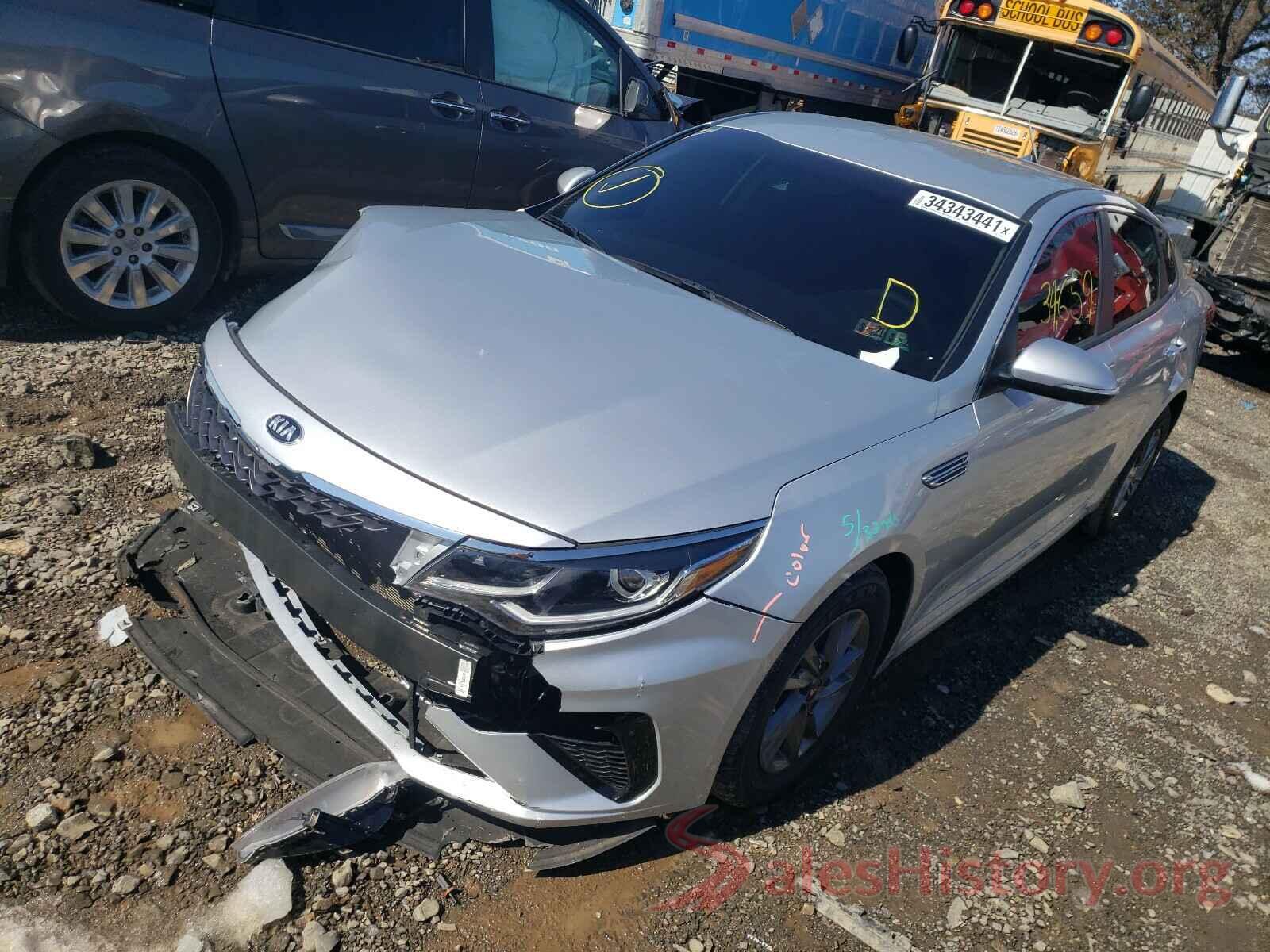 5XXGT4L36KG345764 2019 KIA OPTIMA