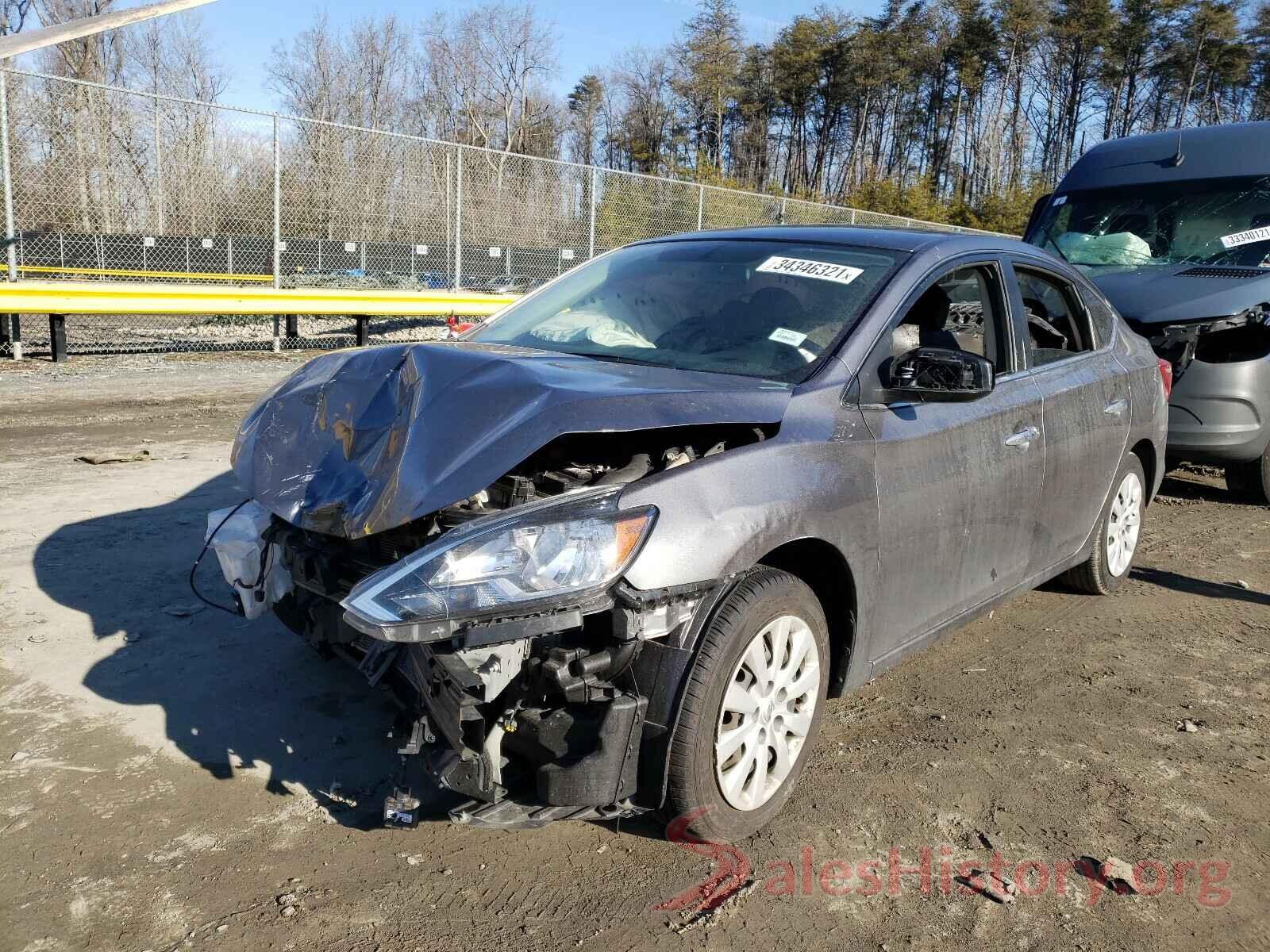 3N1AB7AP2KY261354 2019 NISSAN SENTRA