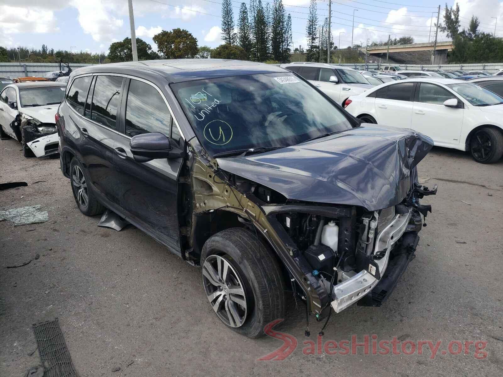 5FNYF5H62JB030384 2018 HONDA PILOT