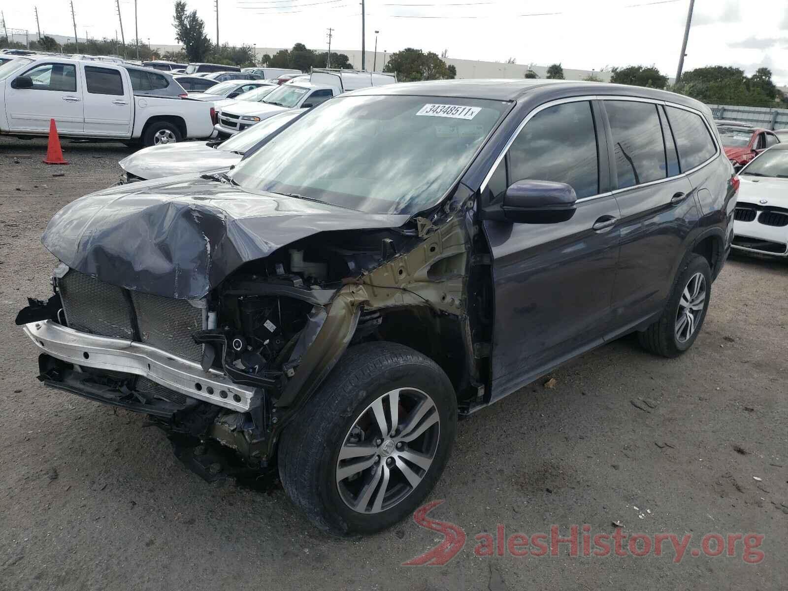 5FNYF5H62JB030384 2018 HONDA PILOT