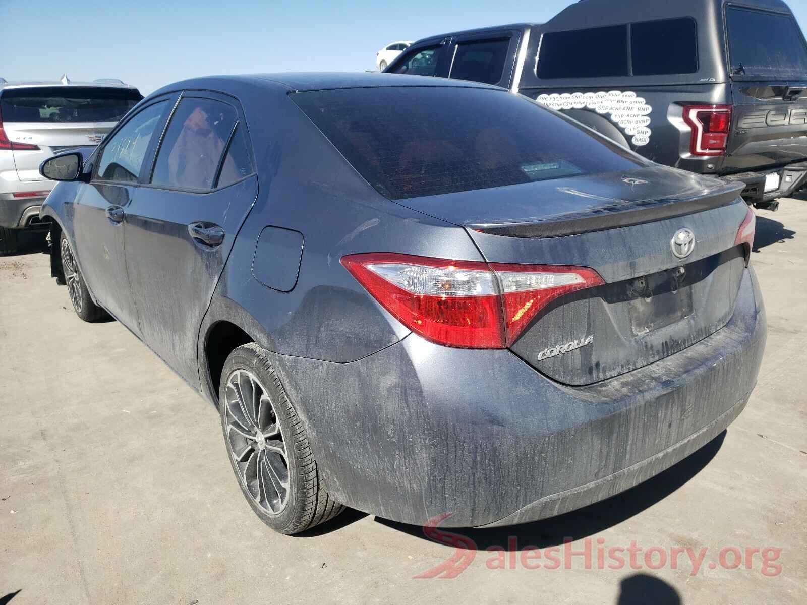 5YFBURHE3GP493917 2016 TOYOTA COROLLA