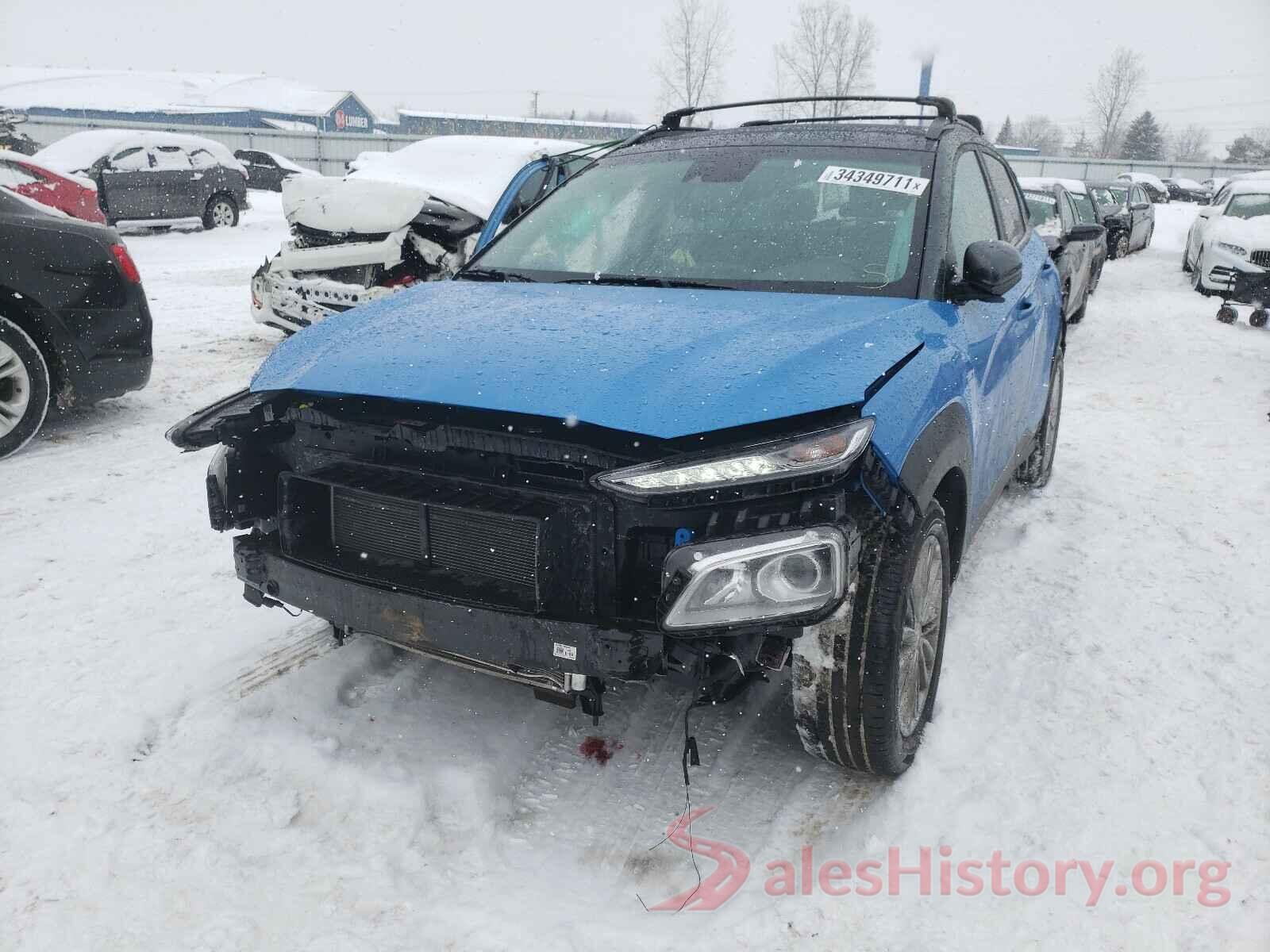 KM8K22AAXMU620287 2021 HYUNDAI KONA