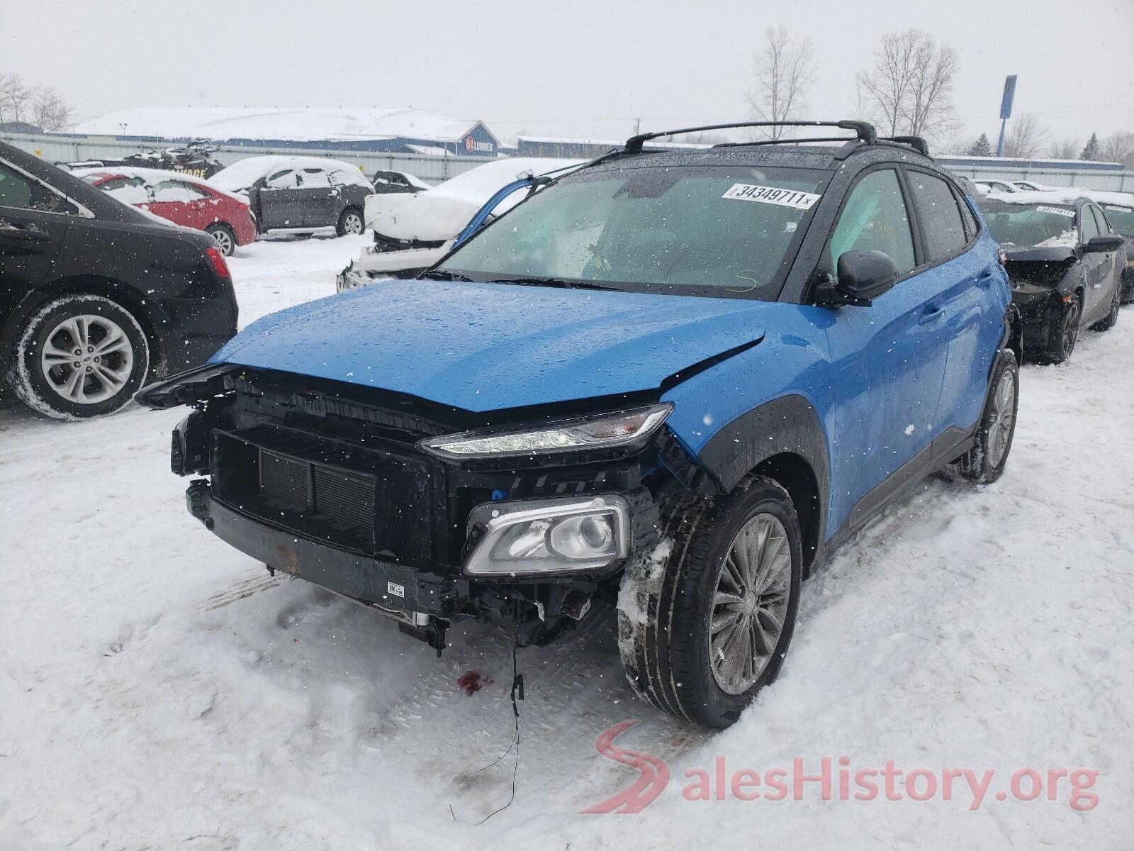 KM8K22AAXMU620287 2021 HYUNDAI KONA