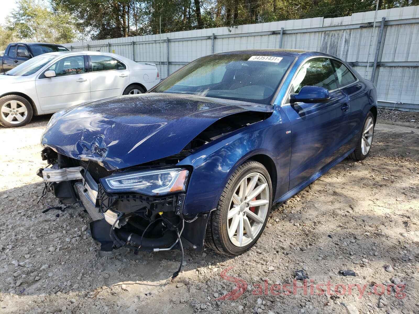 WAUHGAFR9GA057647 2016 AUDI A5