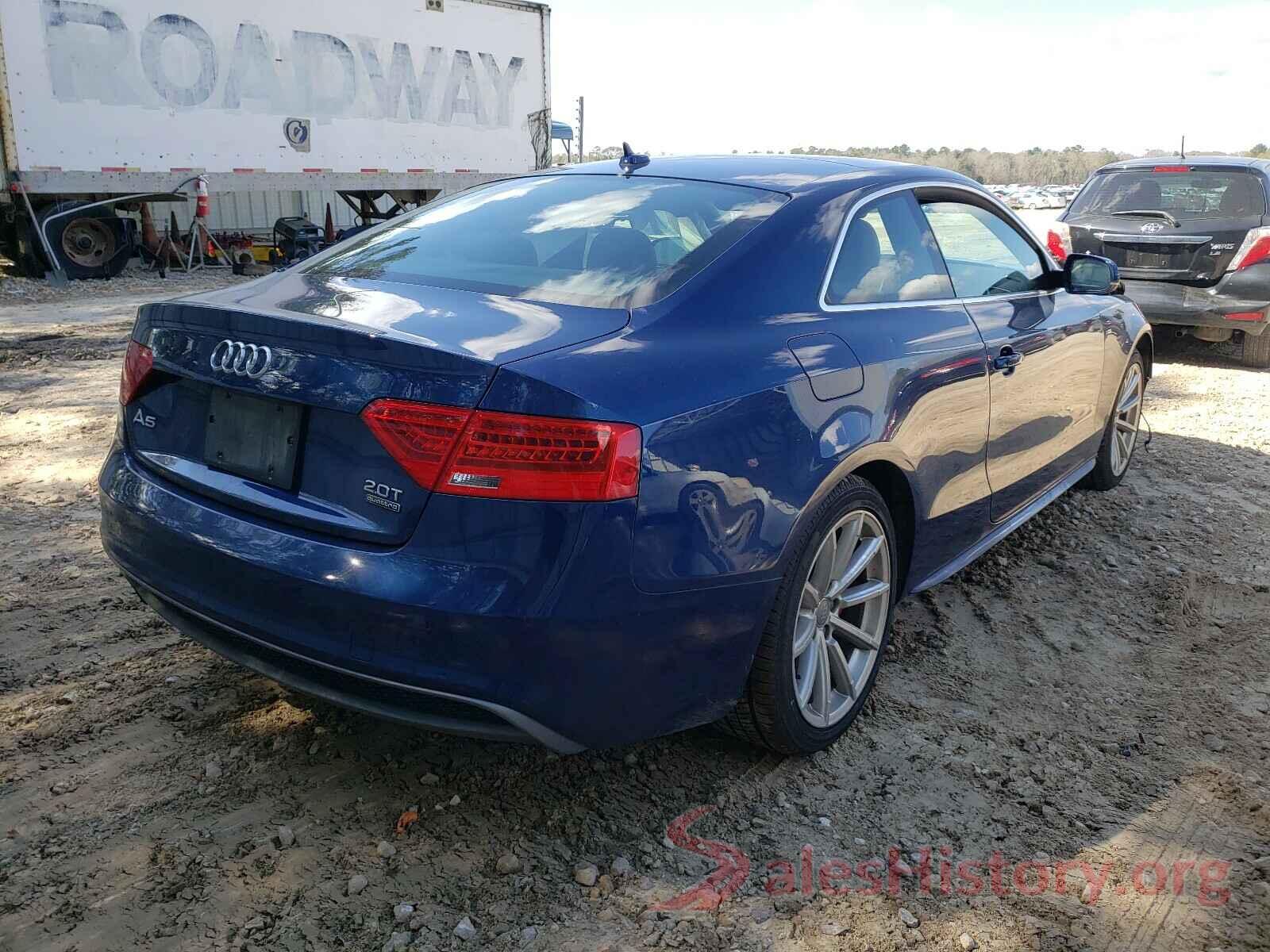 WAUHGAFR9GA057647 2016 AUDI A5