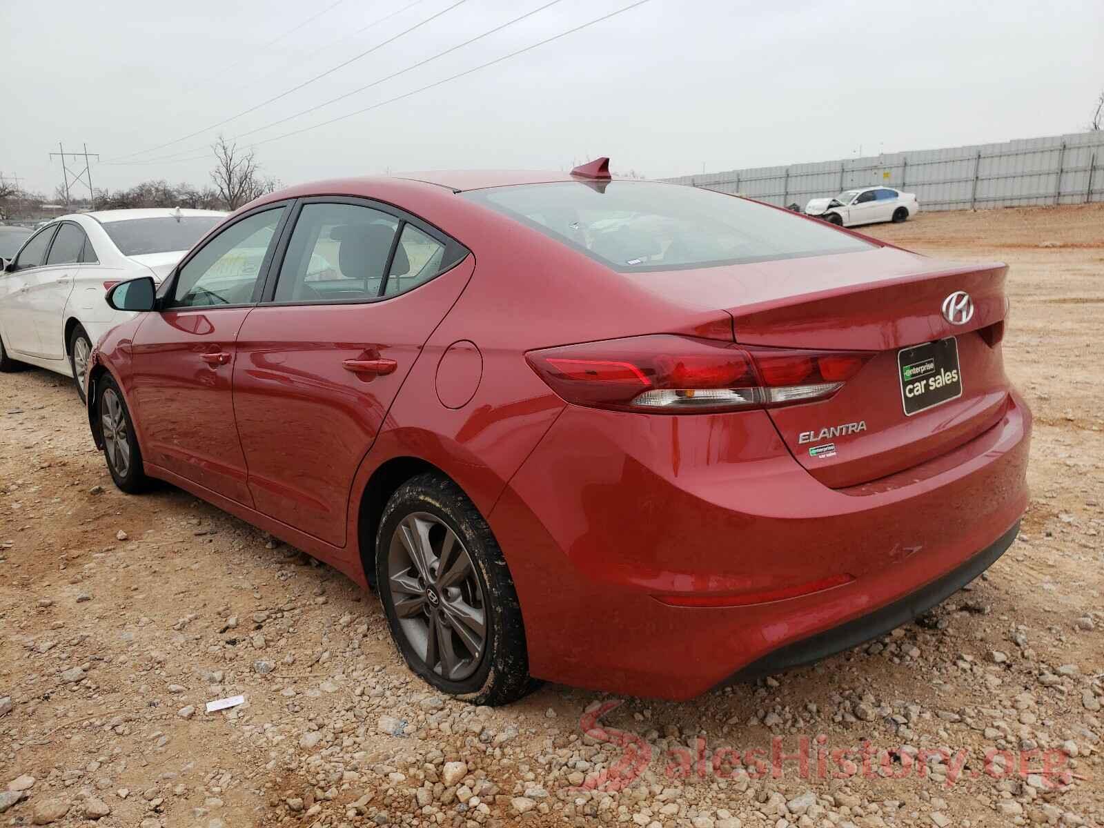 5NPD84LF1JH298967 2018 HYUNDAI ELANTRA