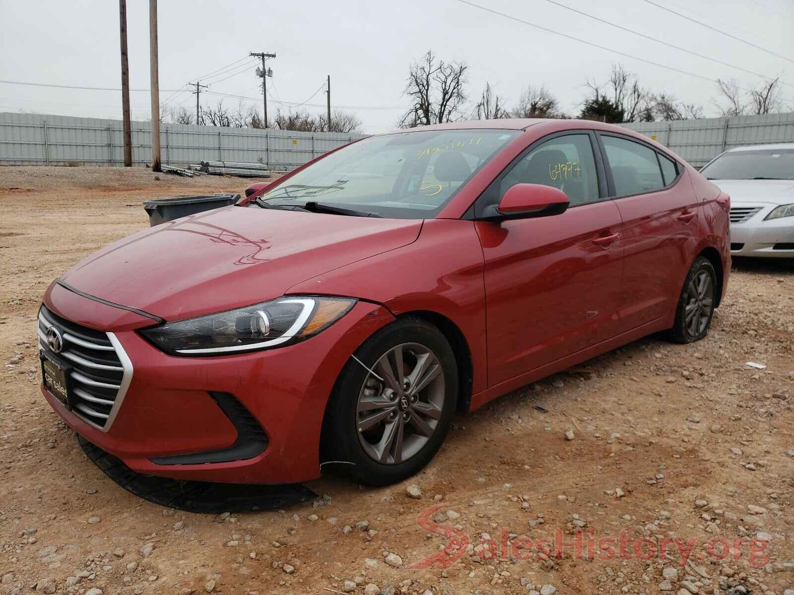 5NPD84LF1JH298967 2018 HYUNDAI ELANTRA