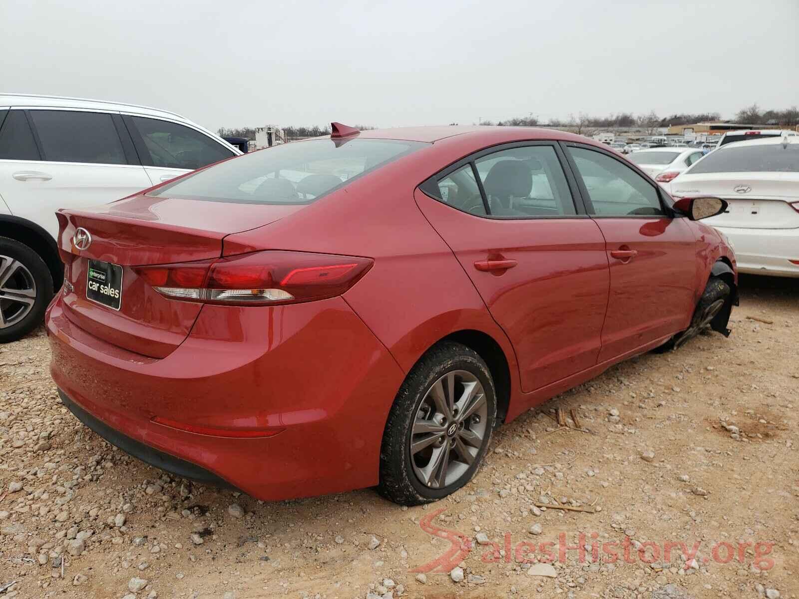 5NPD84LF1JH298967 2018 HYUNDAI ELANTRA