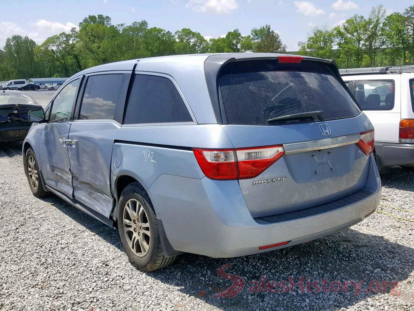 5FNRL5H61CB073422 2012 HONDA ODYSSEY EX