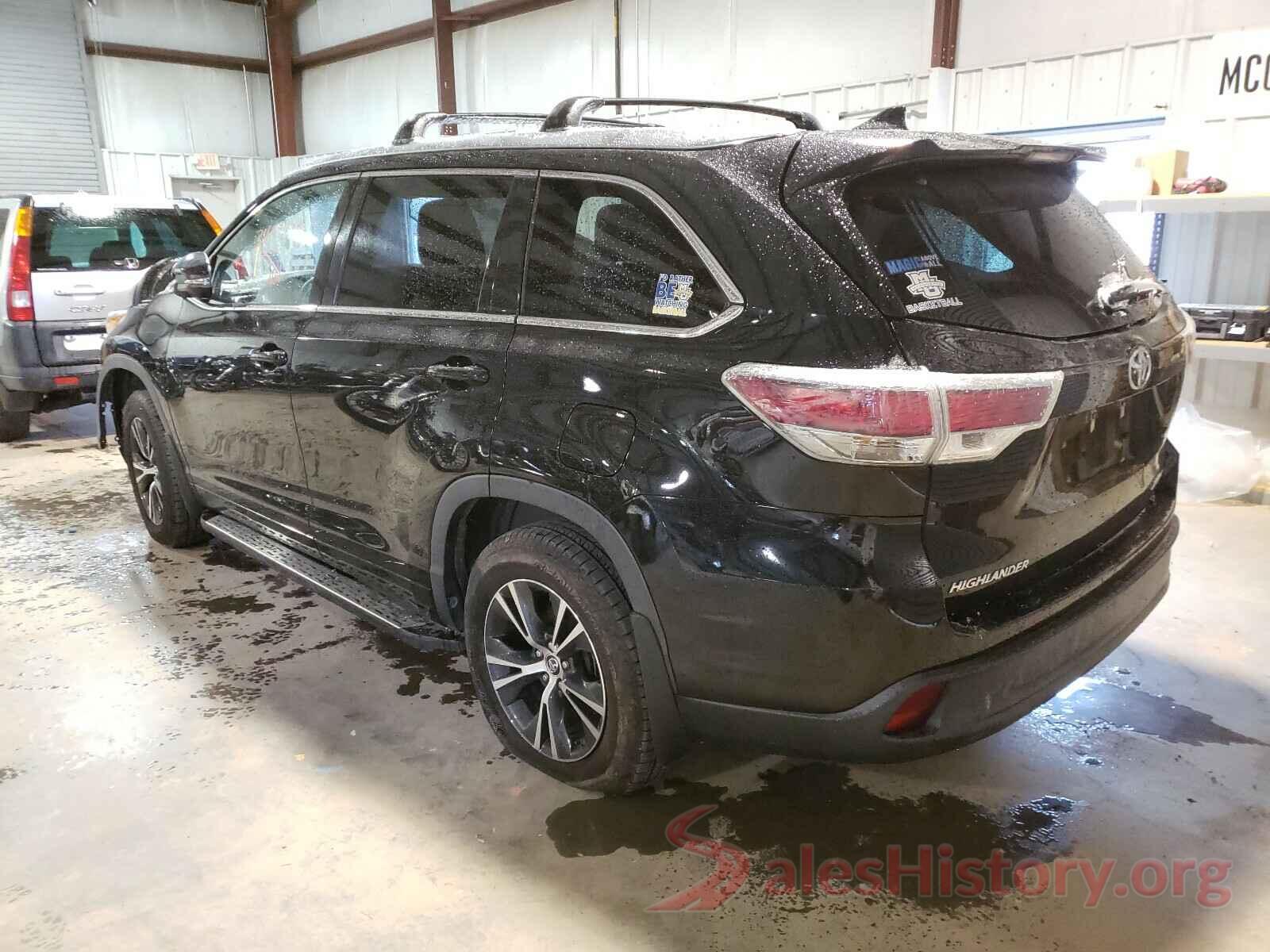 5TDJKRFH3GS231725 2016 TOYOTA HIGHLANDER