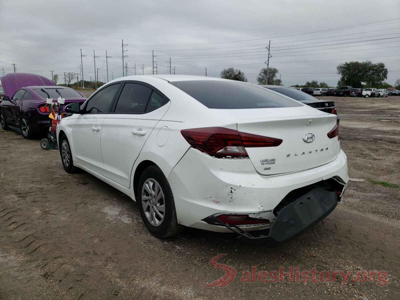 5NPD74LF5KH490042 2019 HYUNDAI ELANTRA