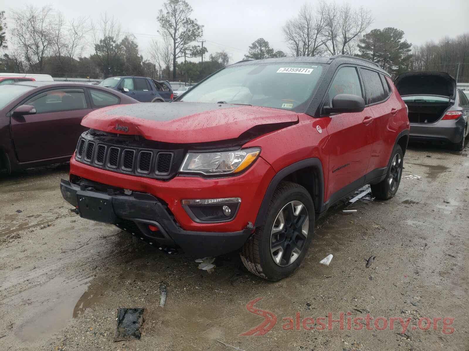 3C4NJDDB6JT441822 2018 JEEP COMPASS