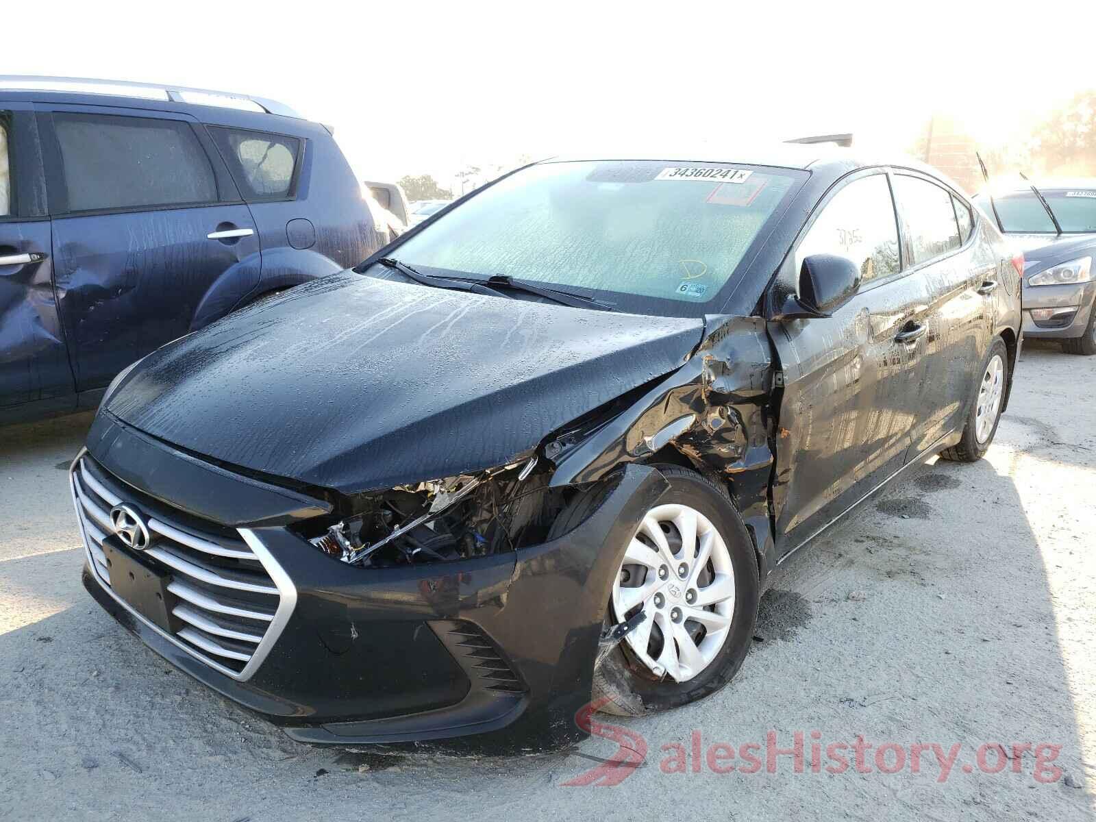 5NPD74LF2JH351758 2018 HYUNDAI ELANTRA