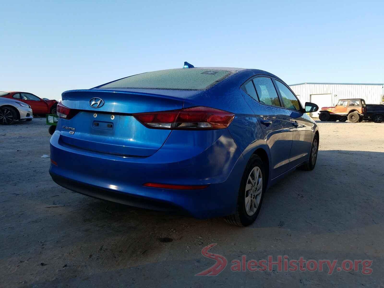 5NPD74LF4HH209132 2017 HYUNDAI ELANTRA