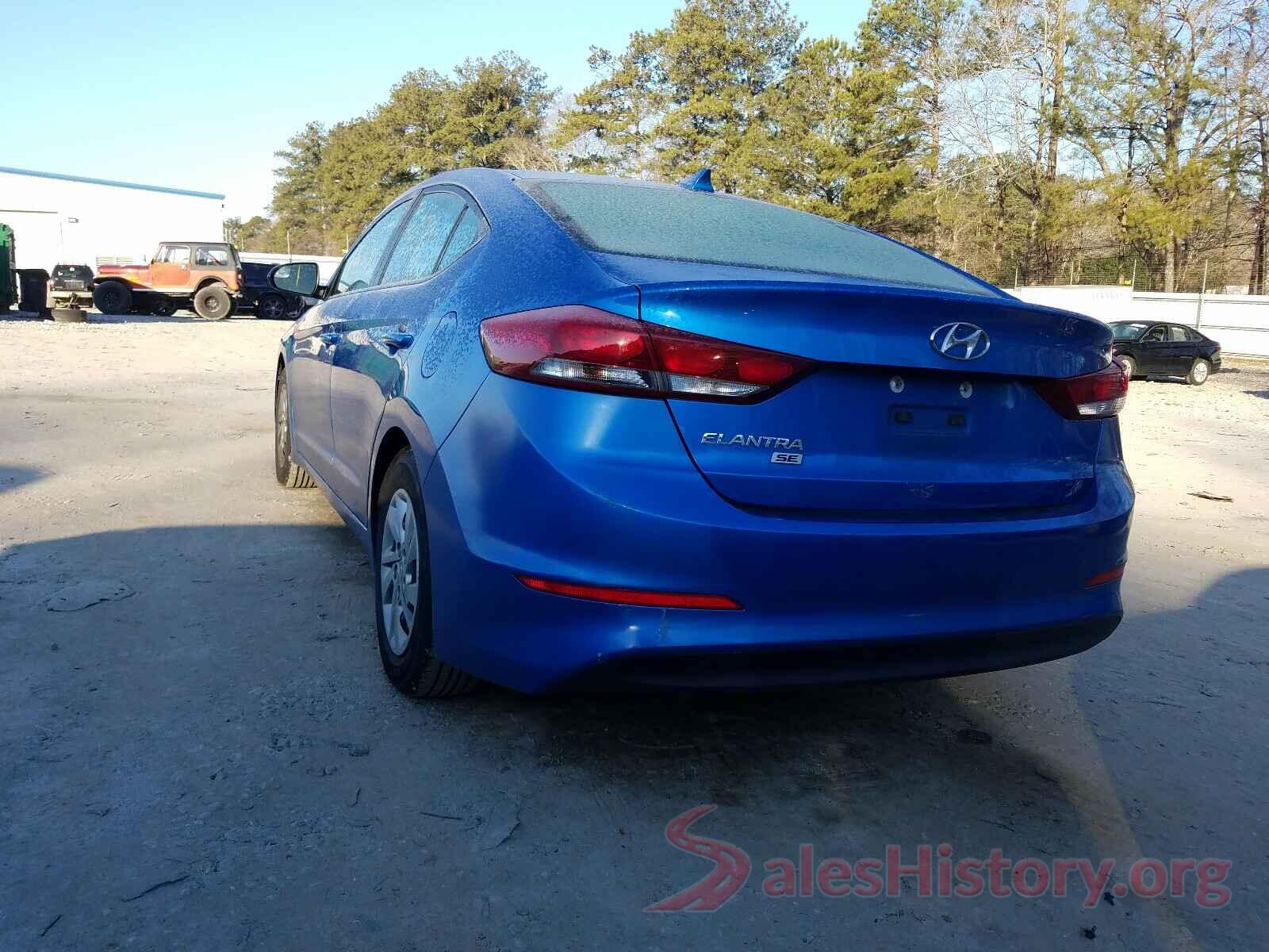 5NPD74LF4HH209132 2017 HYUNDAI ELANTRA