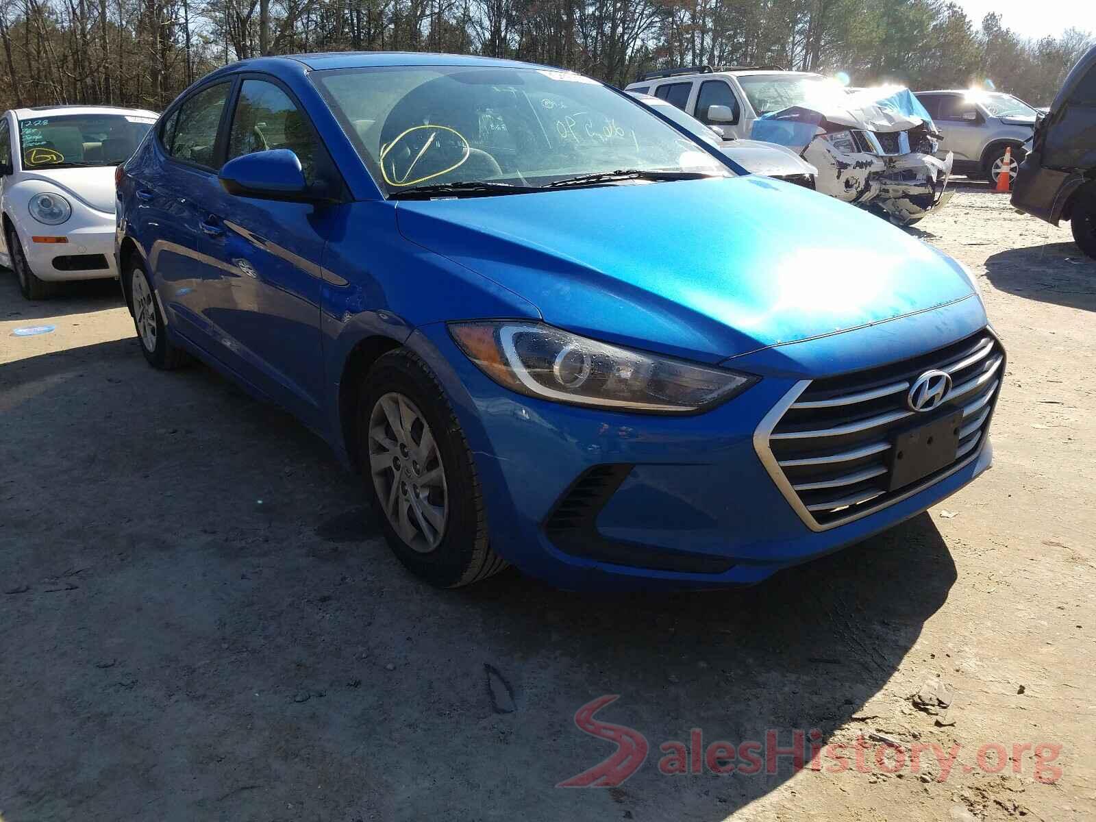 5NPD74LF4HH209132 2017 HYUNDAI ELANTRA