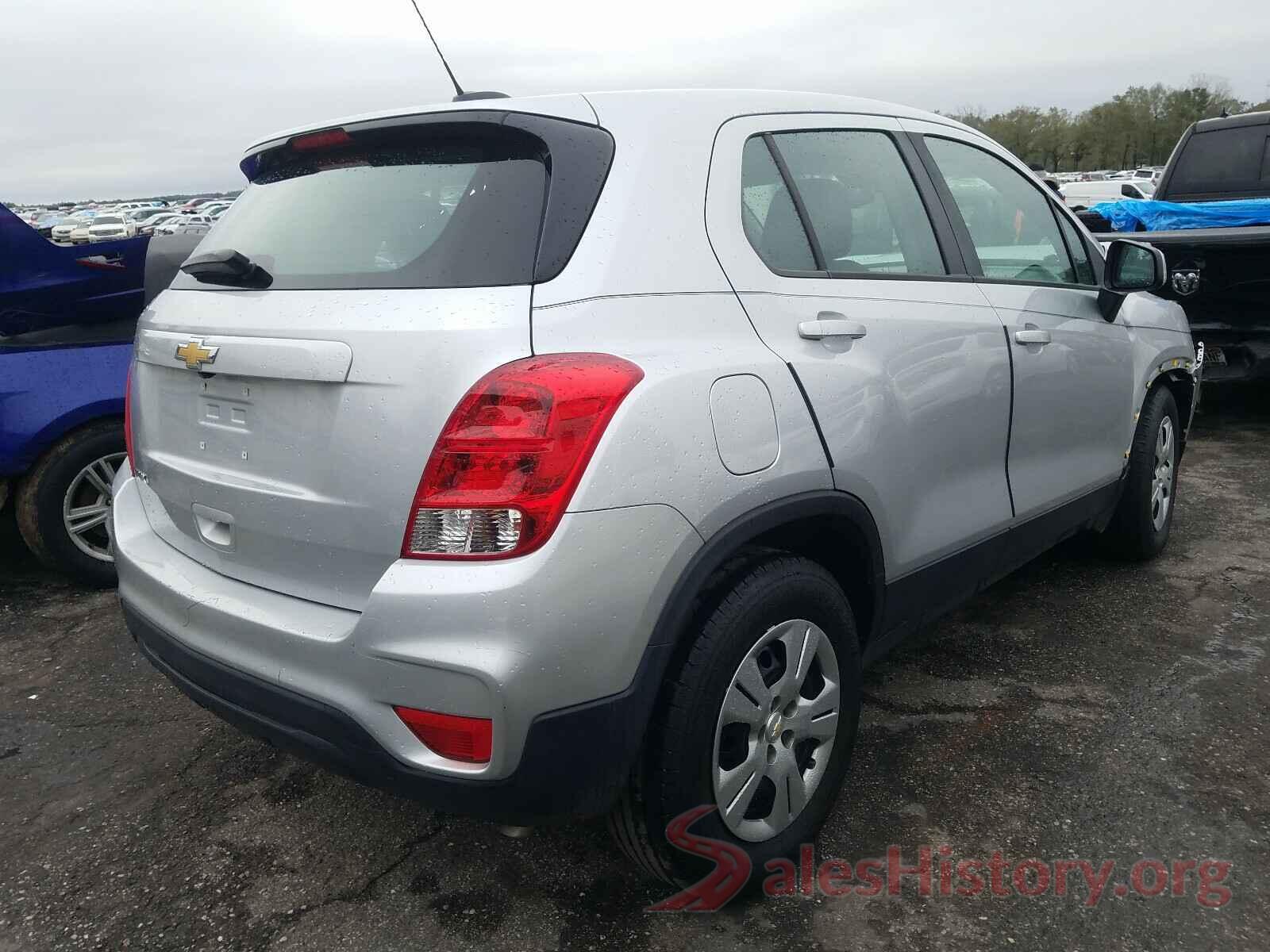 KL7CJKSB8HB105628 2017 CHEVROLET TRAX