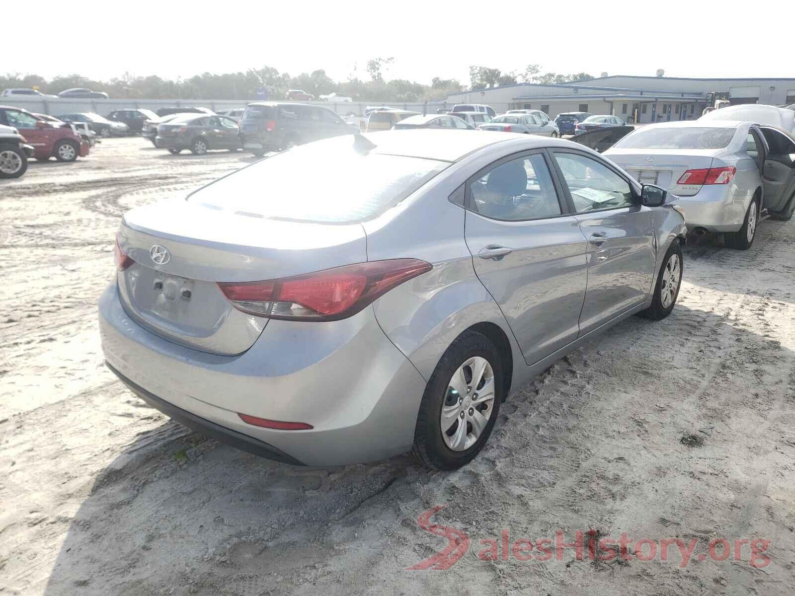 5NPDH4AE3GH688374 2016 HYUNDAI ELANTRA