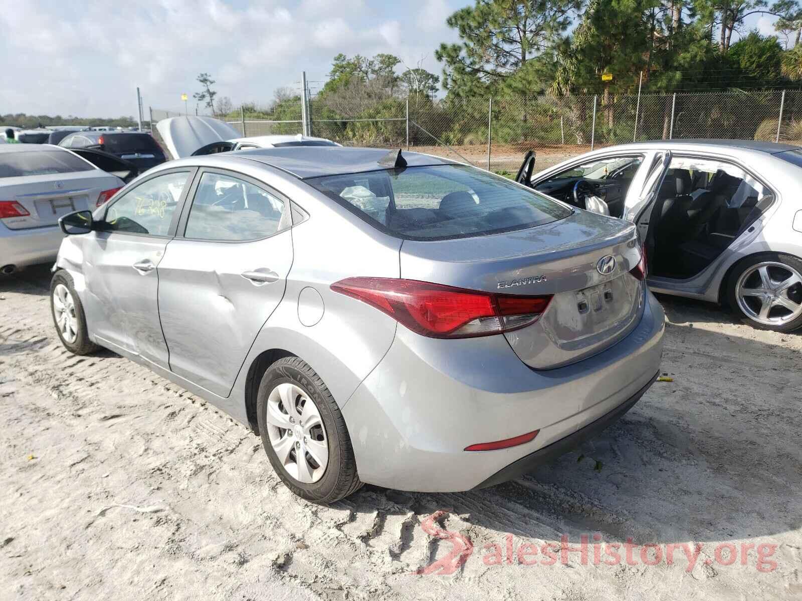 5NPDH4AE3GH688374 2016 HYUNDAI ELANTRA