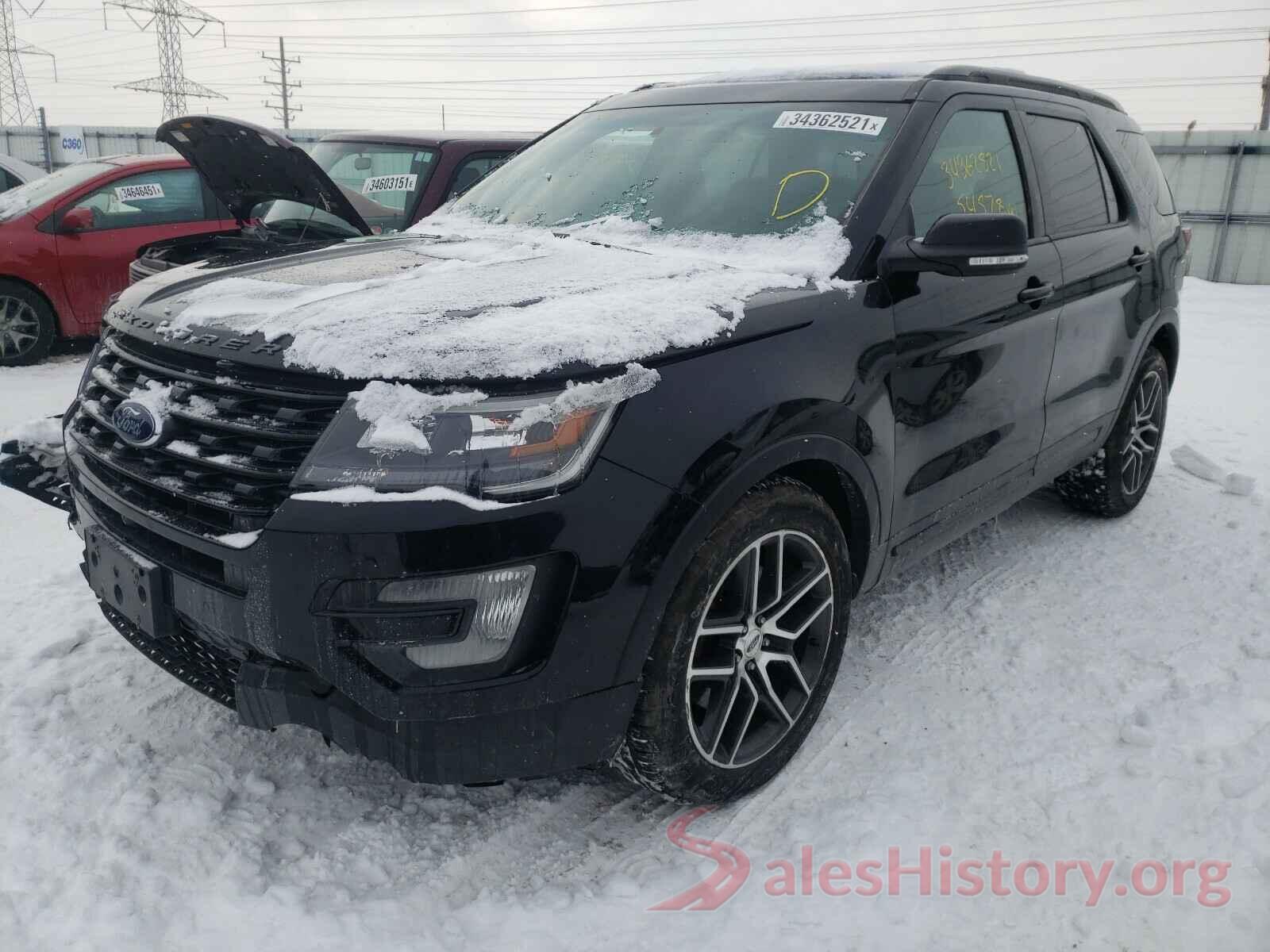 1FM5K8GT5GGC64861 2016 FORD EXPLORER