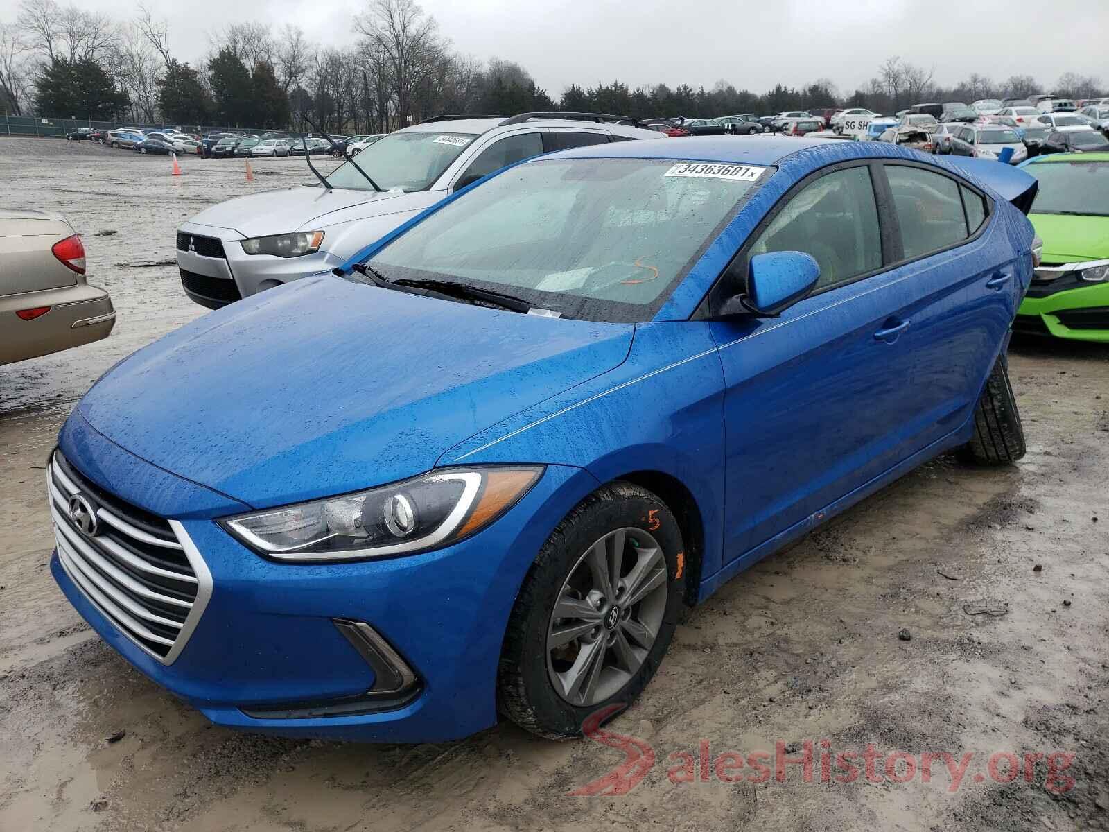 KMHD84LF4HU192542 2017 HYUNDAI ELANTRA