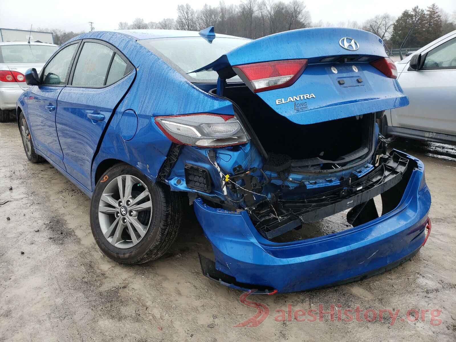 KMHD84LF4HU192542 2017 HYUNDAI ELANTRA