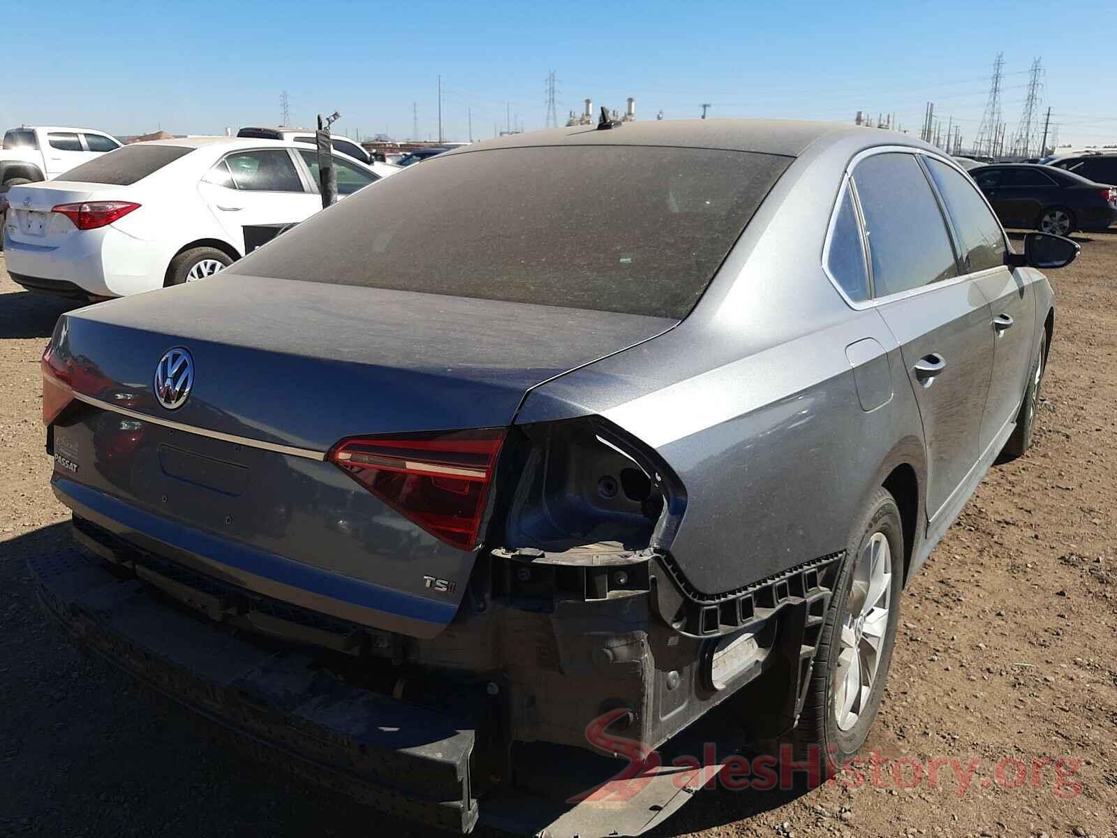 1VWAT7A30HC018907 2017 VOLKSWAGEN PASSAT